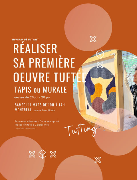 Workshop 1st ART PIECE - March 11th